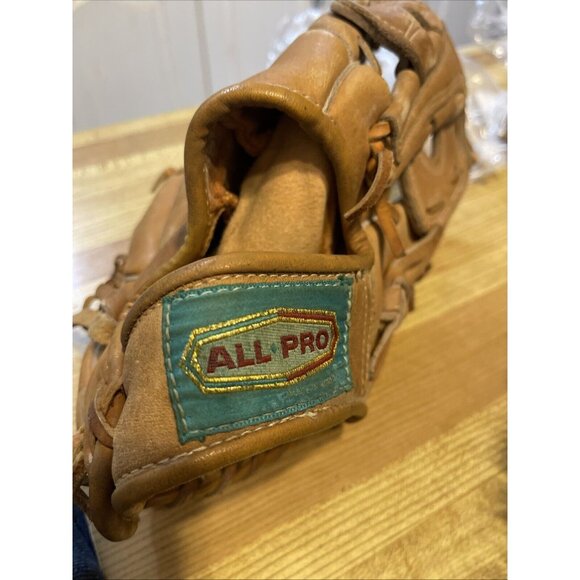 Vintage ALL PRO Leaguer 1167/46 Baseball Glove Made Lite Weight Chrome Tanned - Picture 1 of 12